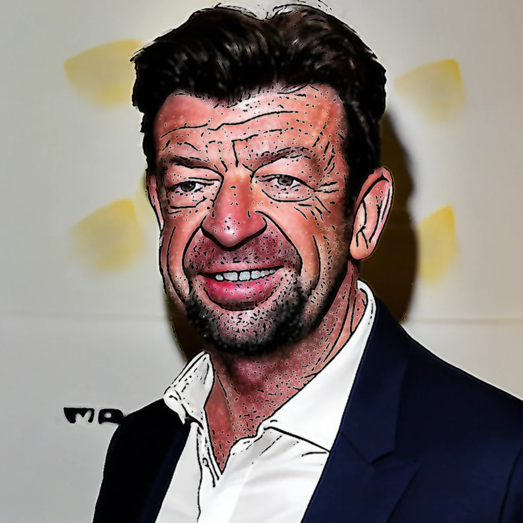 Artistic representation for Strictly Come Dancing star Nick Knowles suffered 10 month illness leaving him wiped out and unable to walk.