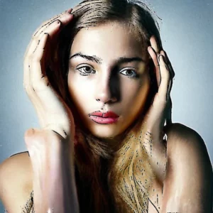 Artistic representation for Inside troubled upbringing of bullied model trying to bonk 600 people this year.