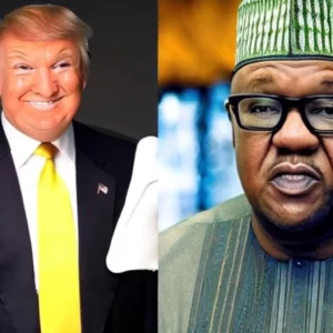 Artistic representation for Peter Obi replies presidency over Donald Trump comparison. Let me know what you think.