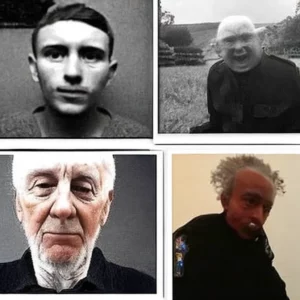 Artistic representation for British grandfather left terrified police will arrest him after cruel social media trolls use pictures of him and his family online while spreading racist messages