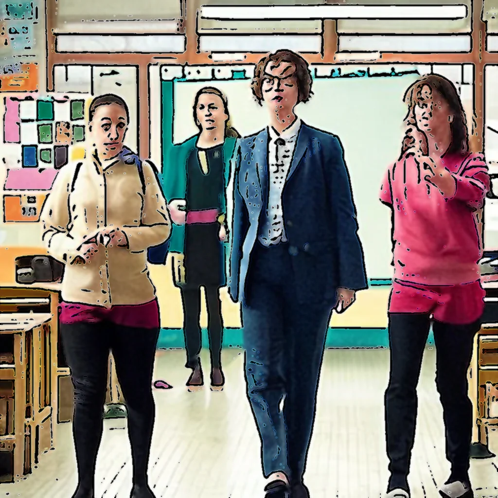 Artistic representation for The Teacher review : This silly drama proves that Channel 5 has still not learned its lesson.