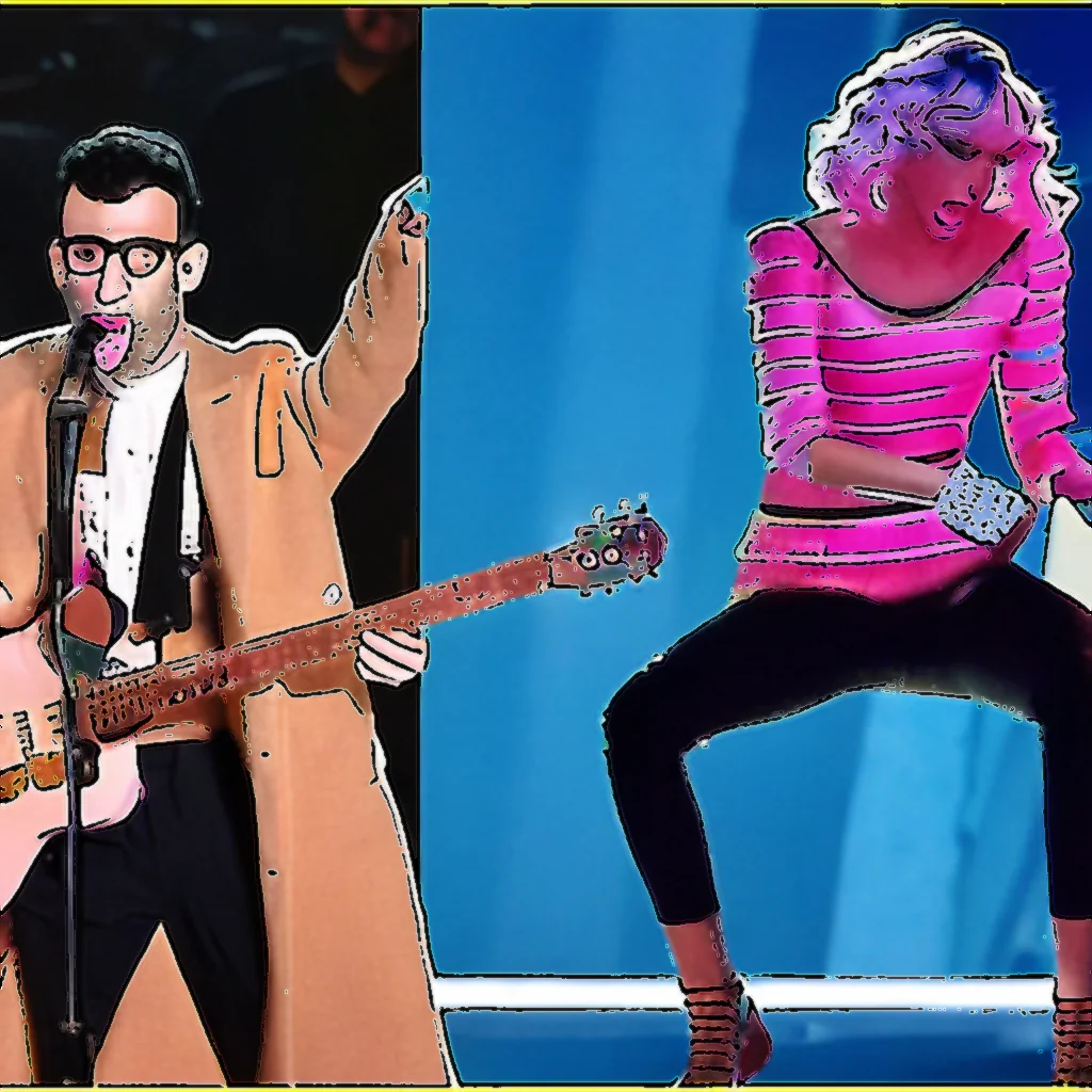 Artistic representation for Taylor Swift pal Jack Antonoff breaks silence on being SLAMMED for his behavior during Katy Perry performance at 2024 MTV VMAs. Let me know if you would like me to try generating other titles.