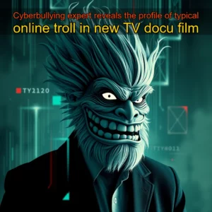 Artistic representation for Cyberbullying expert reveals the profile of typical online troll in new TV docu film