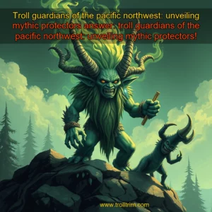 Artistic representation for Troll guardians of the pacific northwest: unveiling mythic protectors answer: troll guardians of the pacific northwest: unveiling mythic protectors!